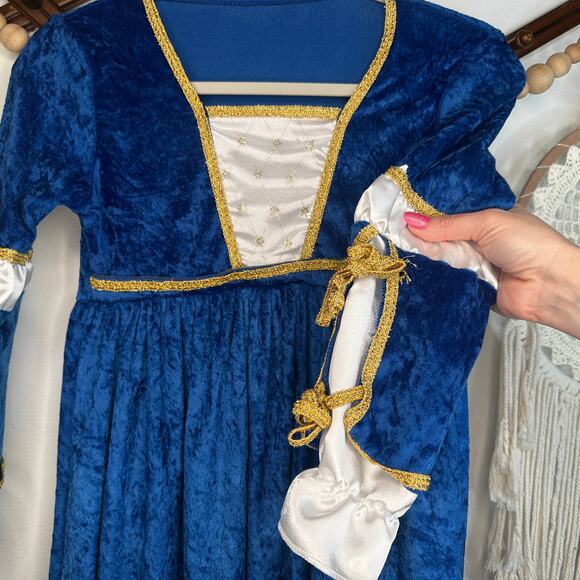 Rubies Costumes Juliet Blue Velvet Dress - Picture 3 of 7